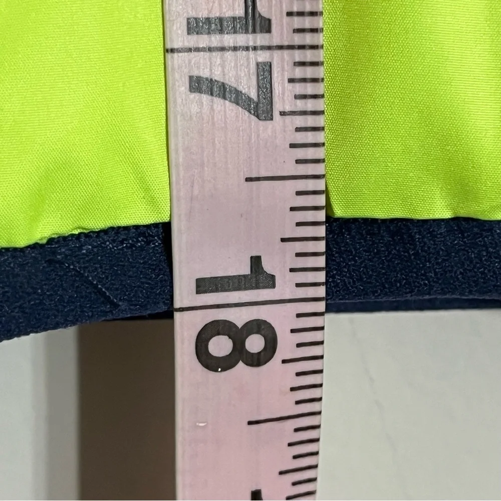 Boys Spyder Neon Yellow & Blue Puffer Vest Size 4T Winter‎ Outdoors Casual